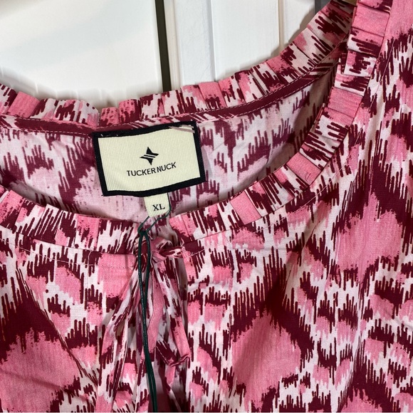 Tuckernuck Poppy Ikat Mini Salty‎ Paloma Coverup size xl nwt new - Picture 3 of 9